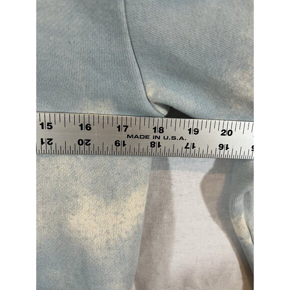 Adidas Juniors Lt Blue Hoodie 10/12 Medium Pullover - Picture 4 of 6